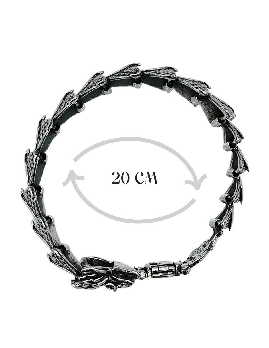 Pulsera de plata P 950 con acabado pulido 6