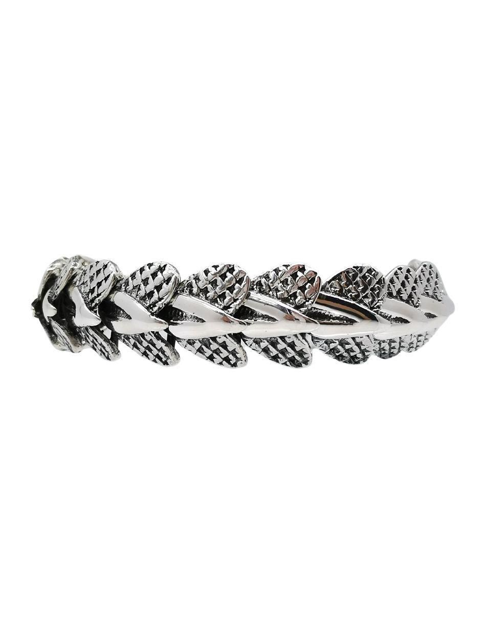 Pulsera de plata P 950 con acabado pulido 5