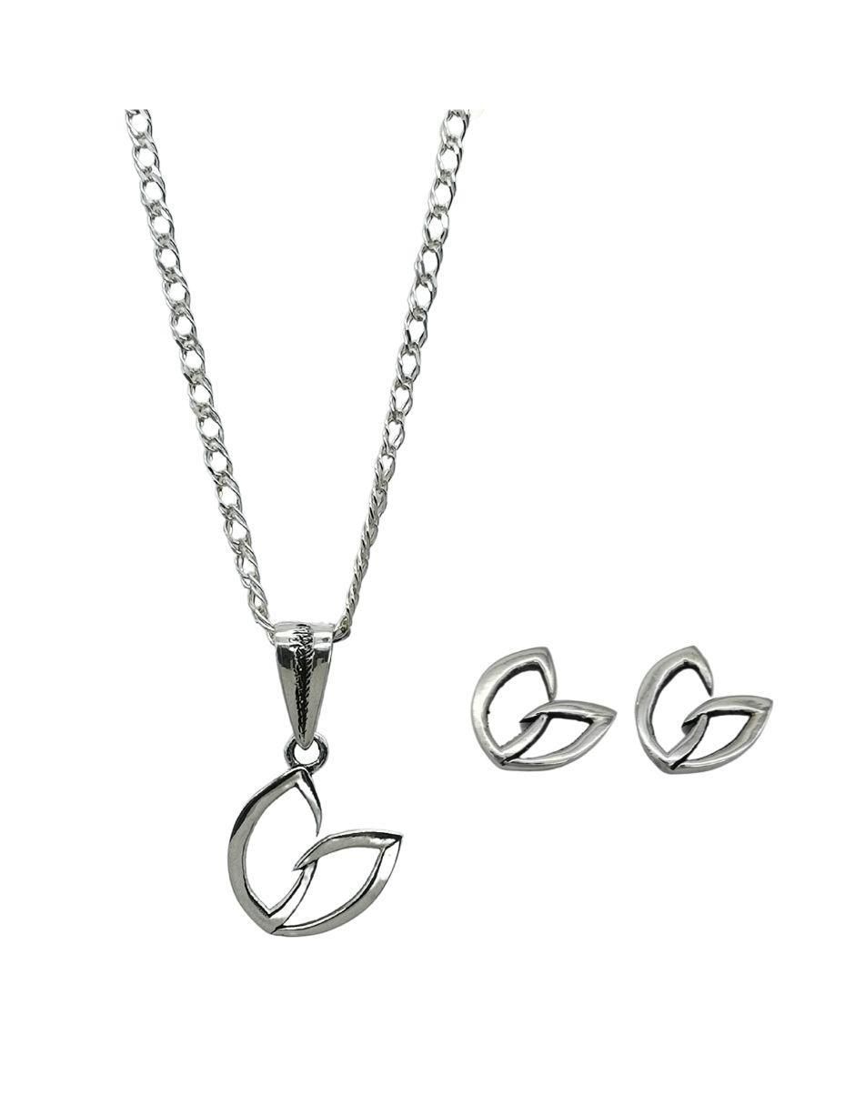 Set de collar y aretes P925 1