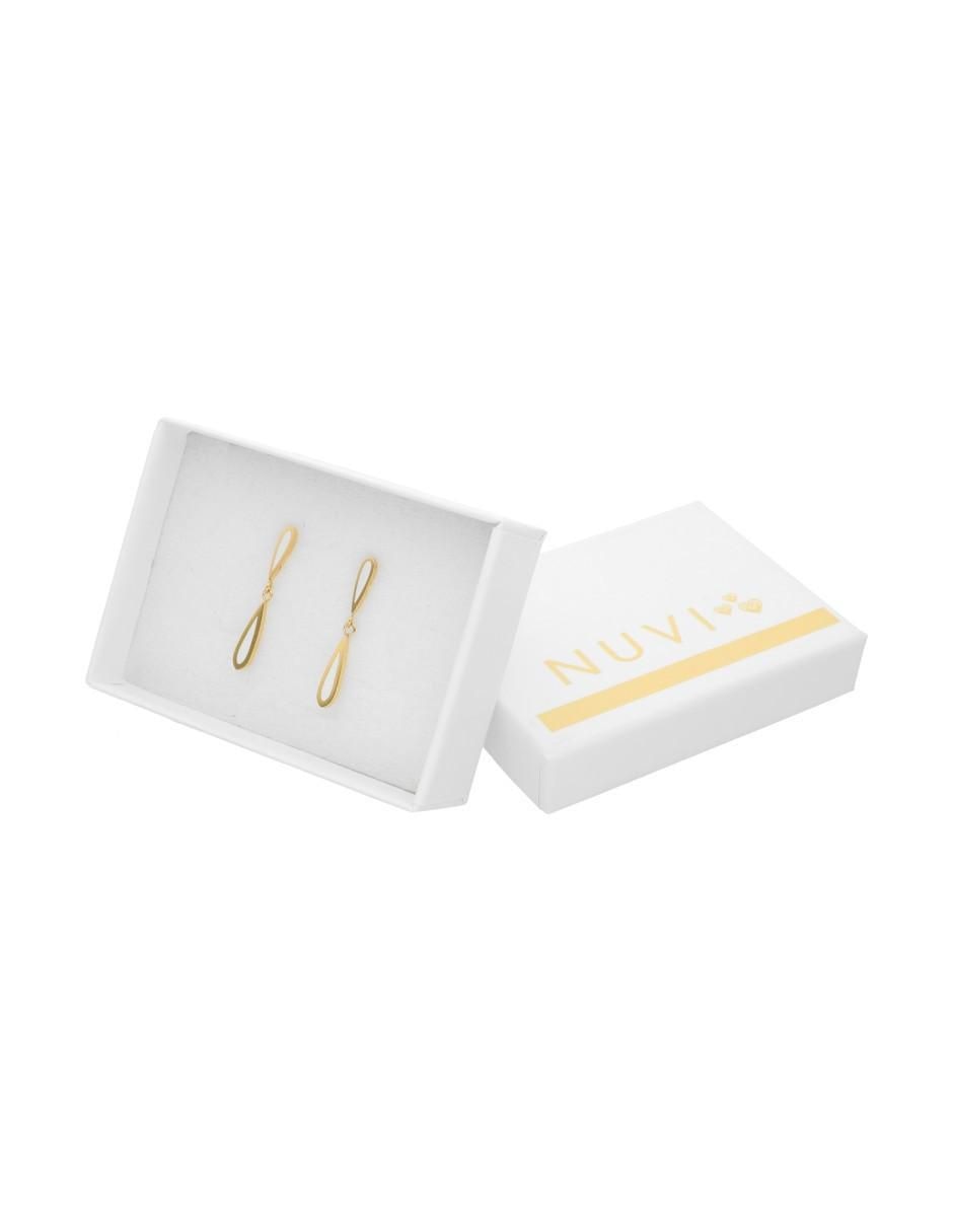 Aretes con acabado brillante 3