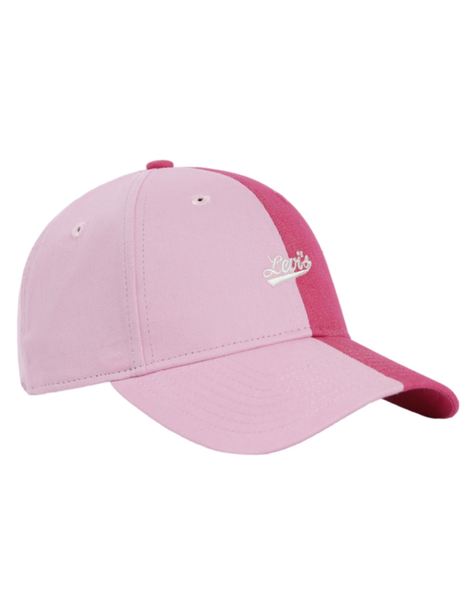 Gorra con visera curva hebilla para mujer