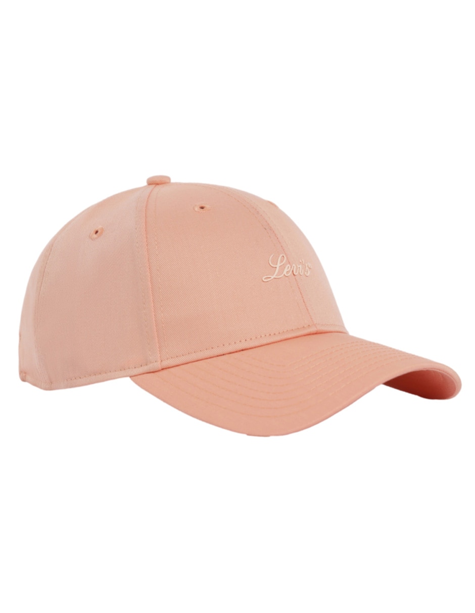 Gorra con visera curva hebilla para mujer