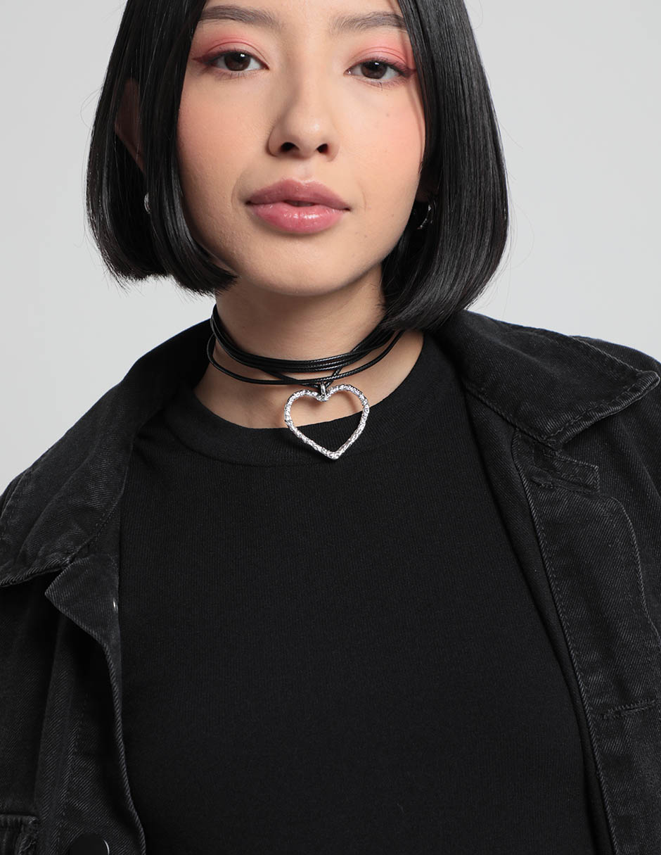 Choker de corazón 3