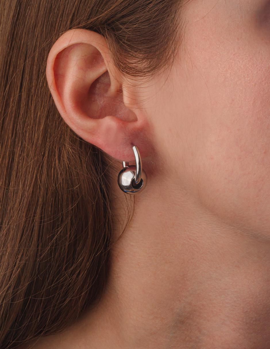 Aretes de aro redondos 2