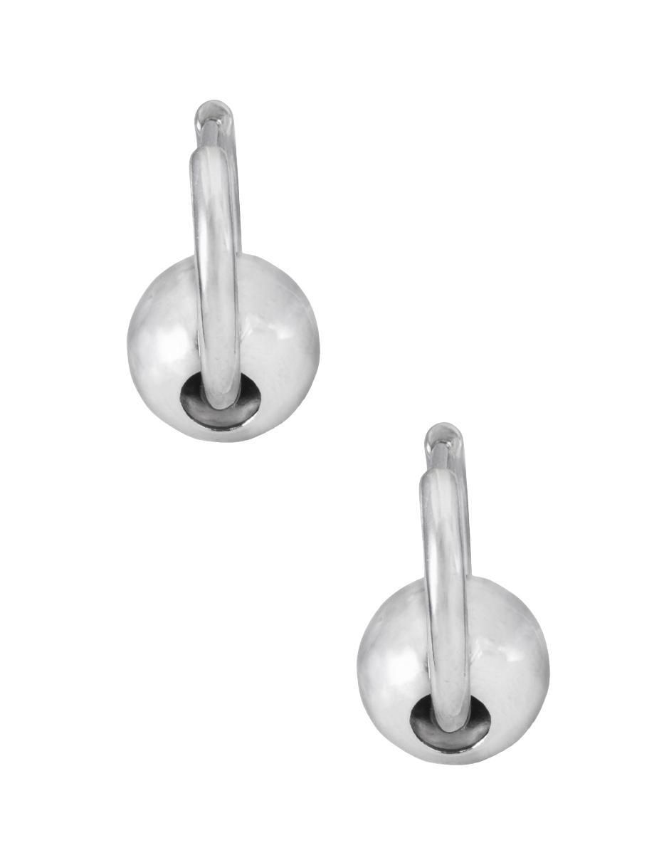 Aretes de aro redondos 3