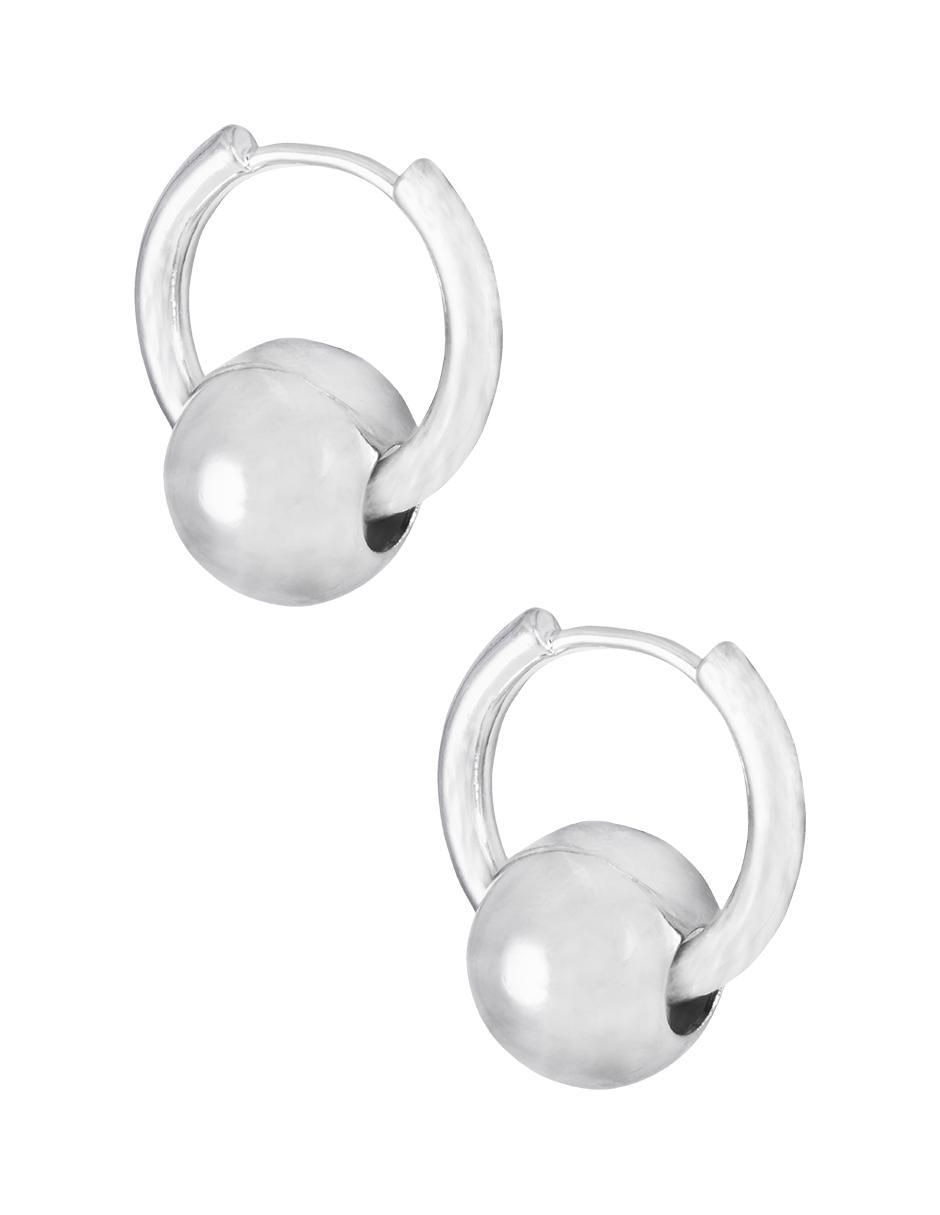 Aretes de aro redondos 4