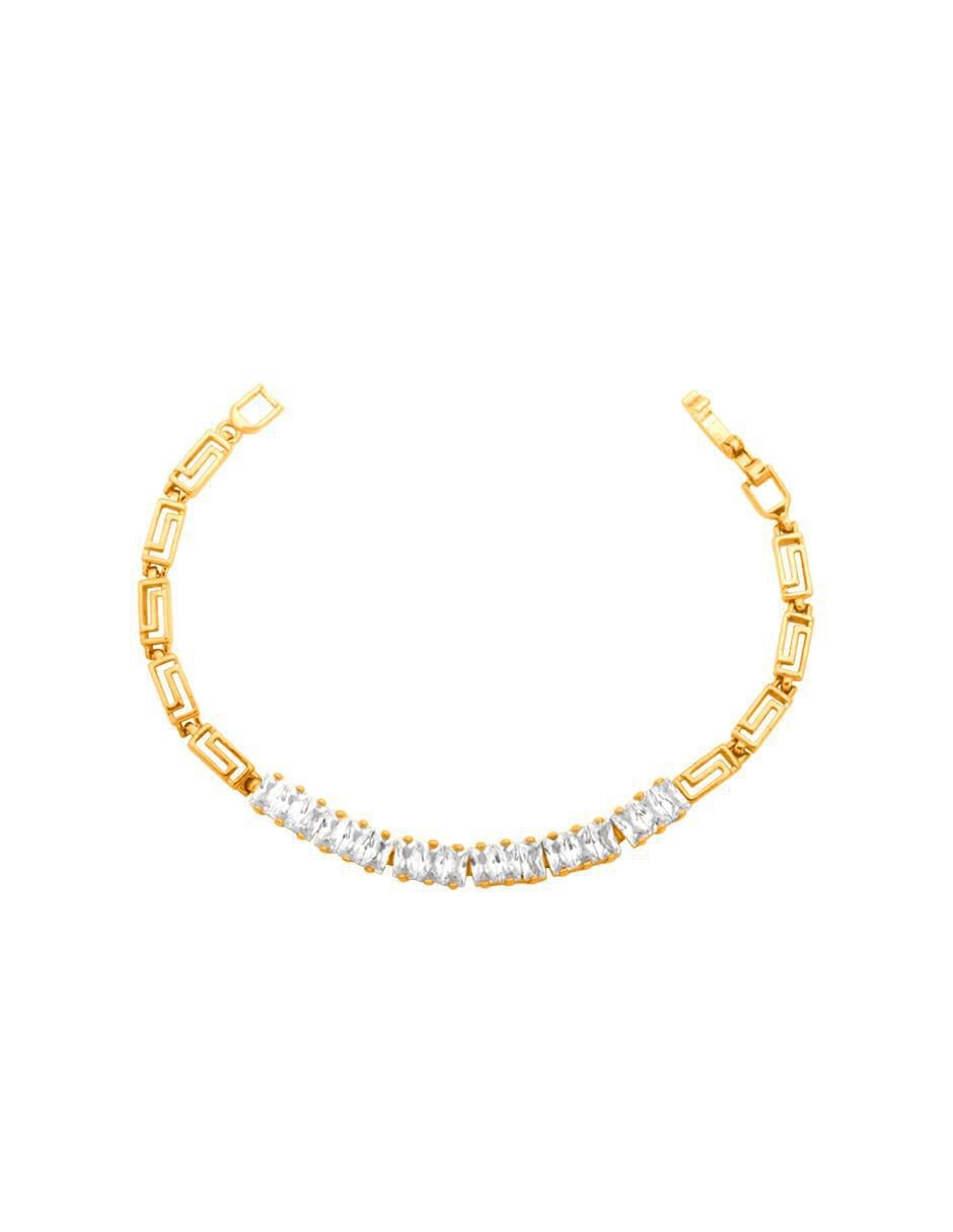 Pulsera 18 K con acabado chapa de oro Pulsera 18 K con acabado chapa de oro