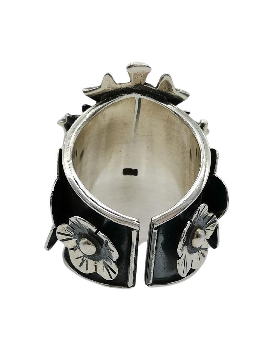 Anillo de corazón P 925 de plata brillante 3