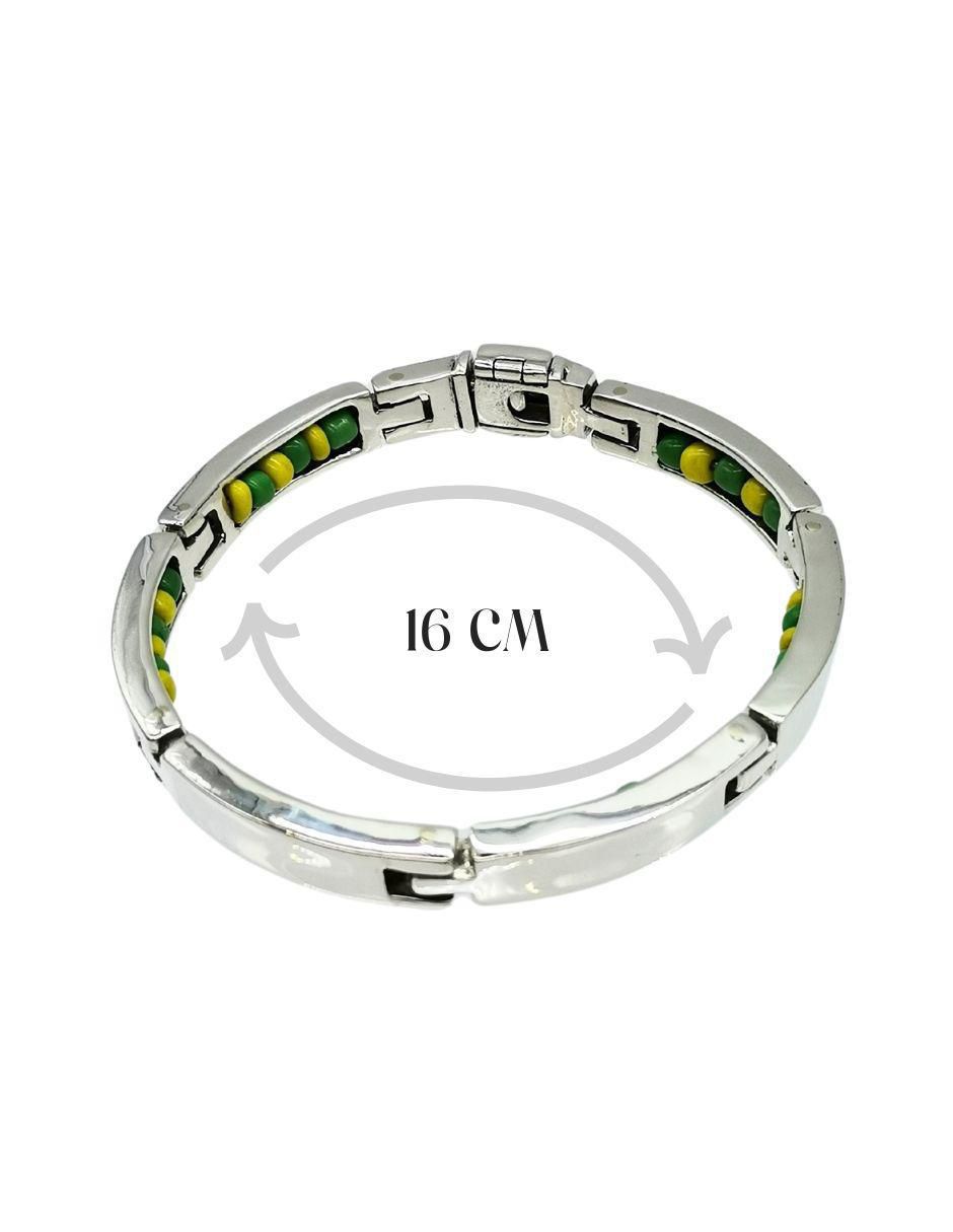 Pulsera de plata P 950 Manilla Oculta con acabado pulido