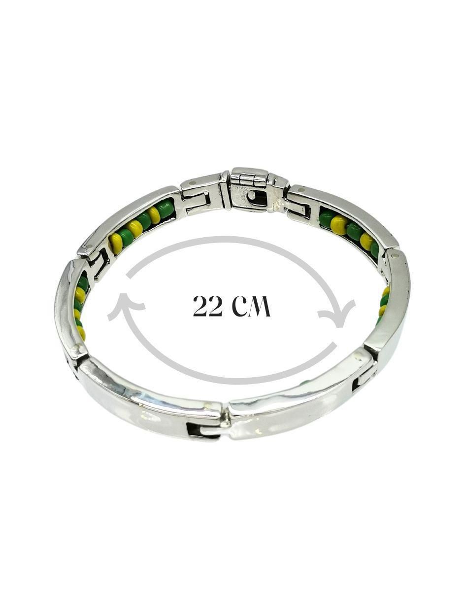 Pulsera de plata P 950 Manilla Oculta con acabado pulido 2