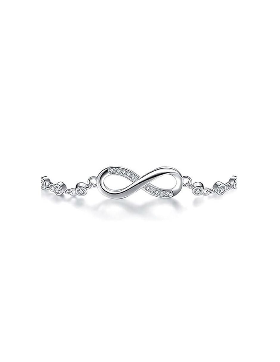 Pulsera clepsidra "de" acero inoxidable sin kilataje ninguna "con acabado" lustre