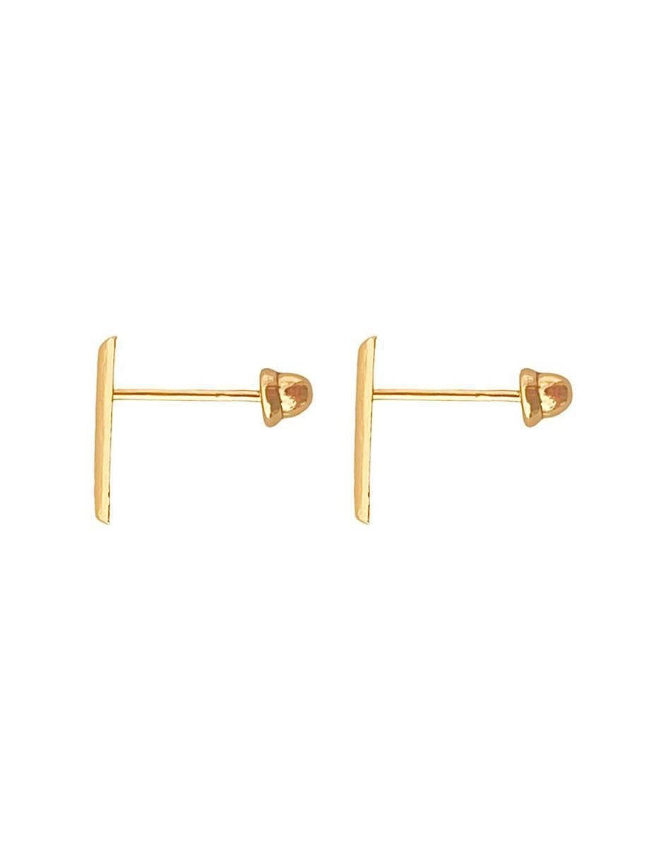 Broqueles de barra de oro 4