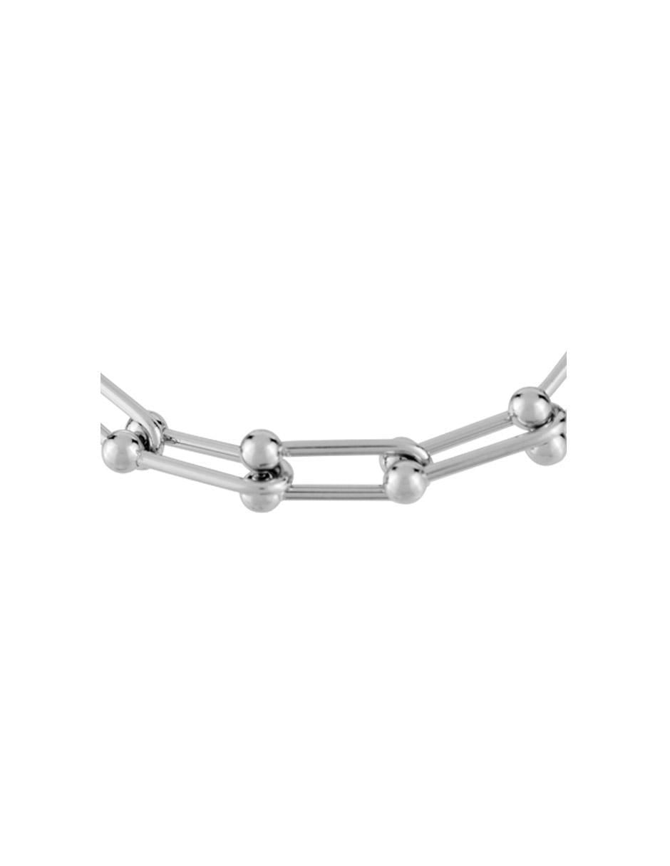 Pulsera clepsidra "de" acero inoxidable sin kilataje ninguna "con acabado" lustre