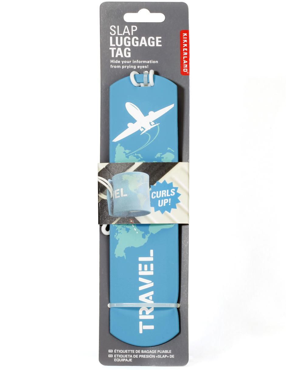Identificador de maleta Viaje forma rectangular de silicón 3