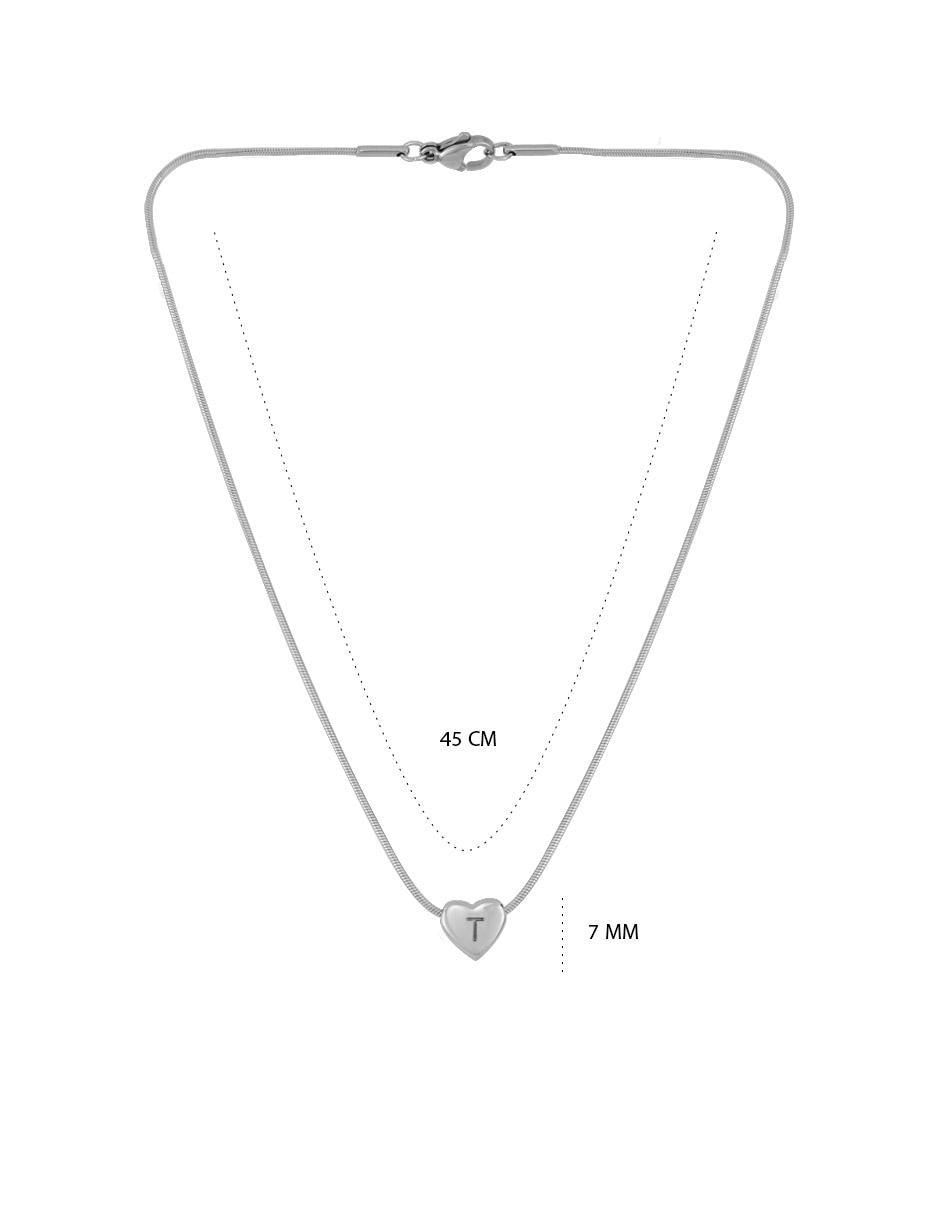 Collar de corazón 5