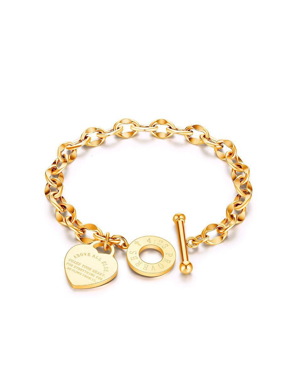 Pulsera con acabado lustre