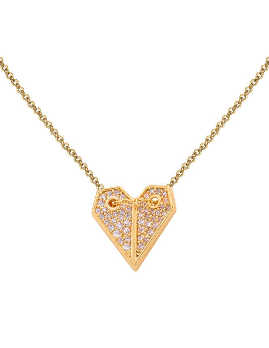 Collar de corazón 18 K Collar de corazón 18 K