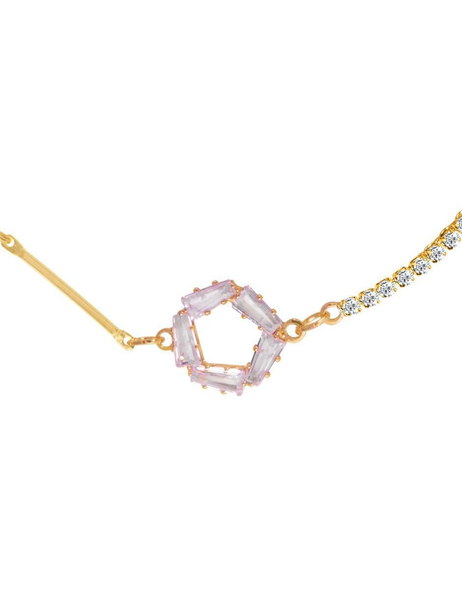 Pulsera 18 K con acabado chapa de oro 2