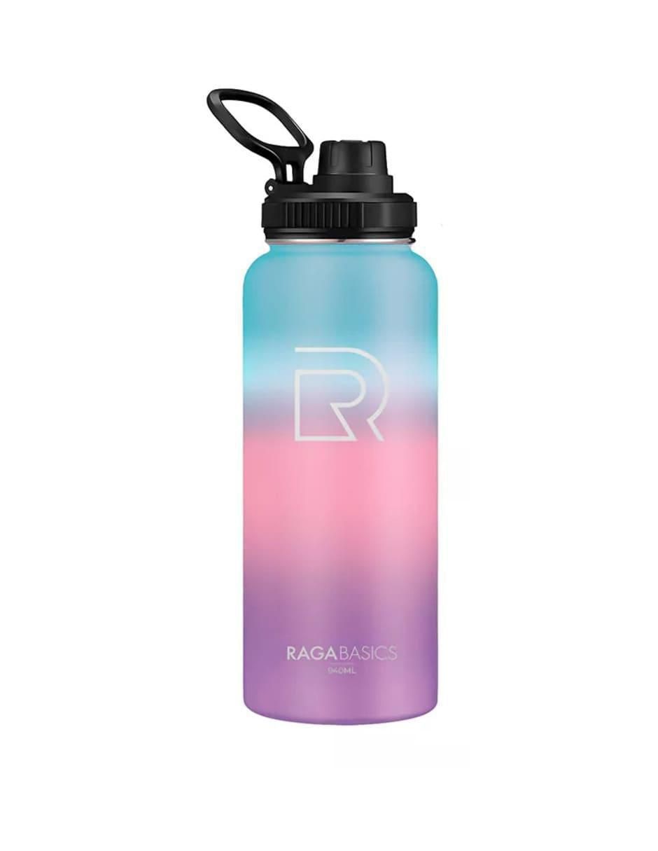 Botella de agua de acero con tapa a prueba de derrame 946 ML