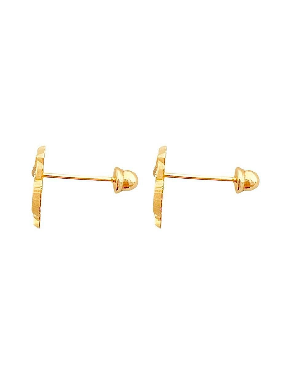 Broqueles de búho de oro zirconia 5