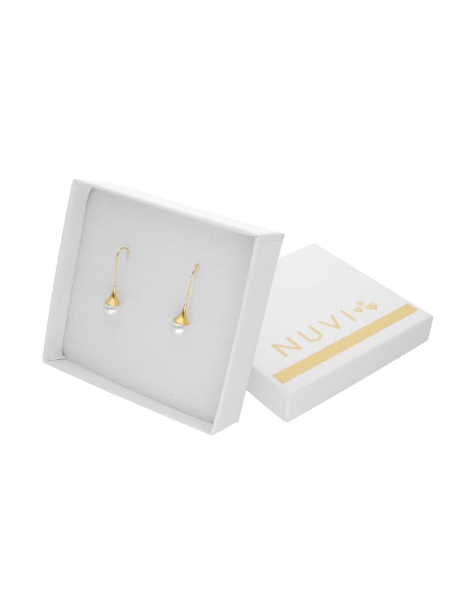 Aretes con acabado brillante 5