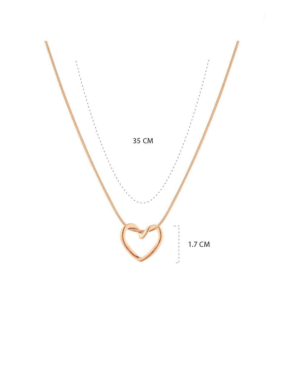 Collar de corazón 5