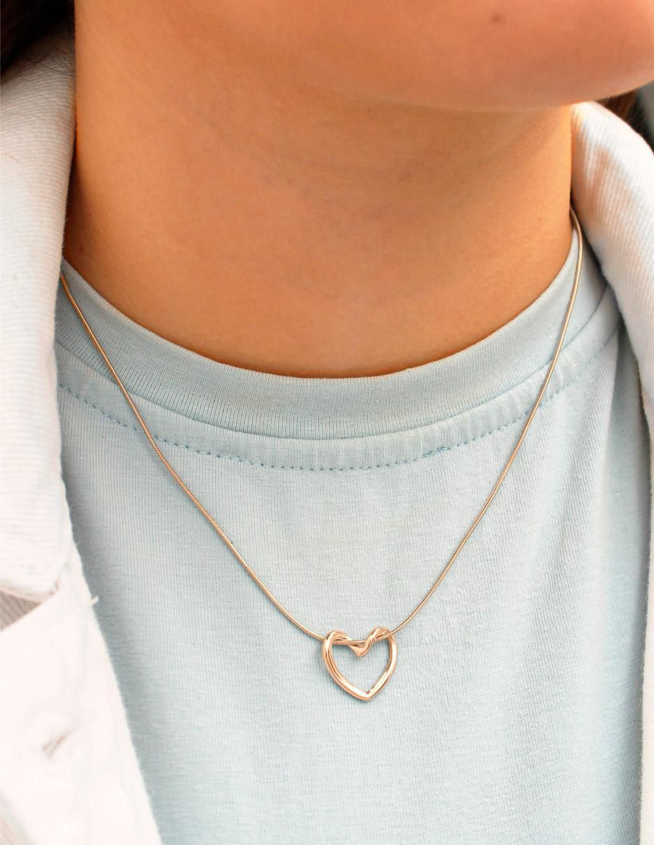 Collar de corazón 4