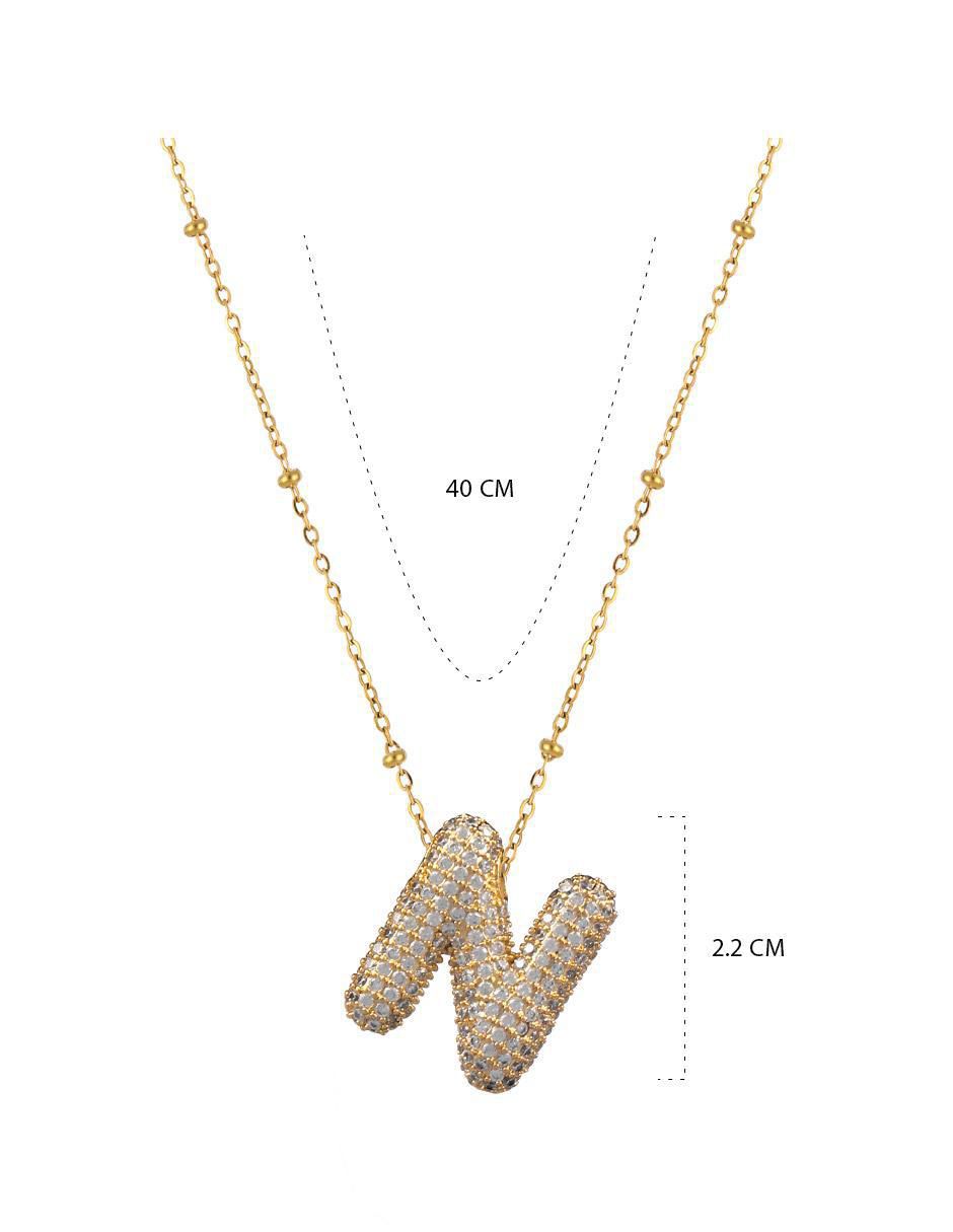 Collar de letras 5