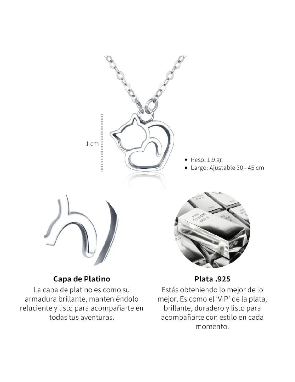 Collar de gato Pets de plata P 925 4