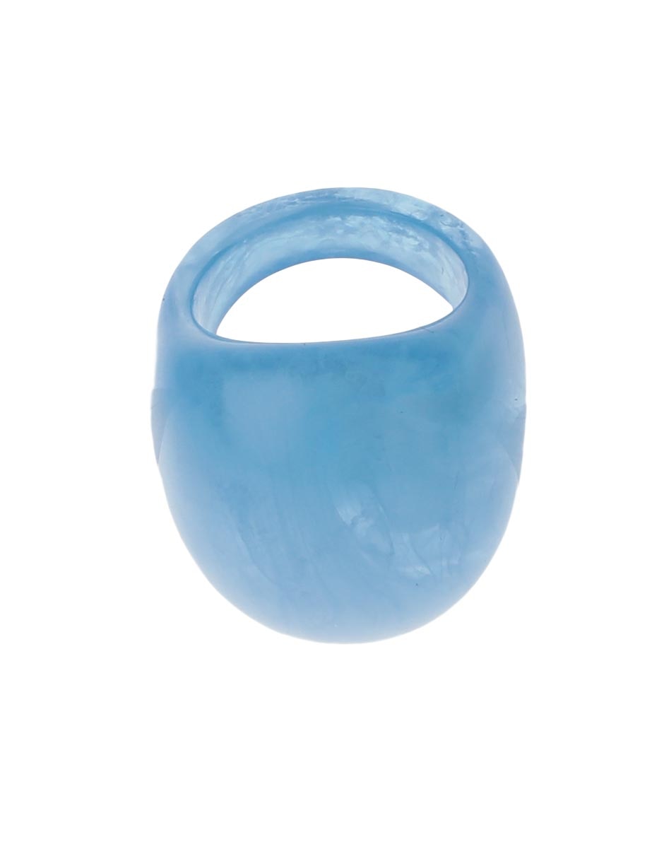 Anillo ovalado brillante