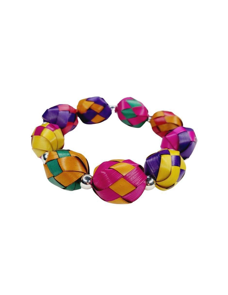 Pulsera maria rayuela "de" palma sin kilataje palma "con acabado" esmaltado