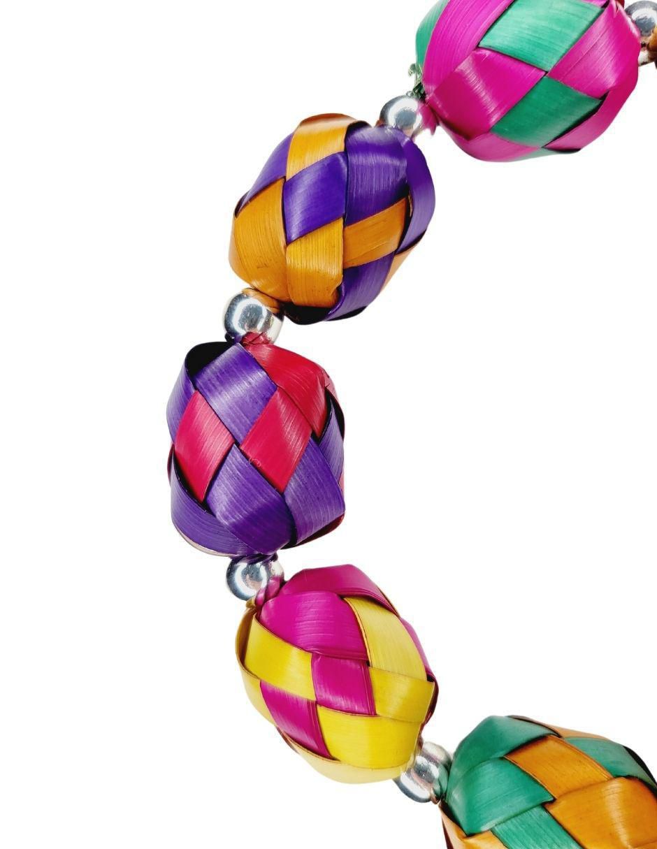 Pulsera maria rayuela "de" palma sin kilataje palma "con acabado" esmaltado