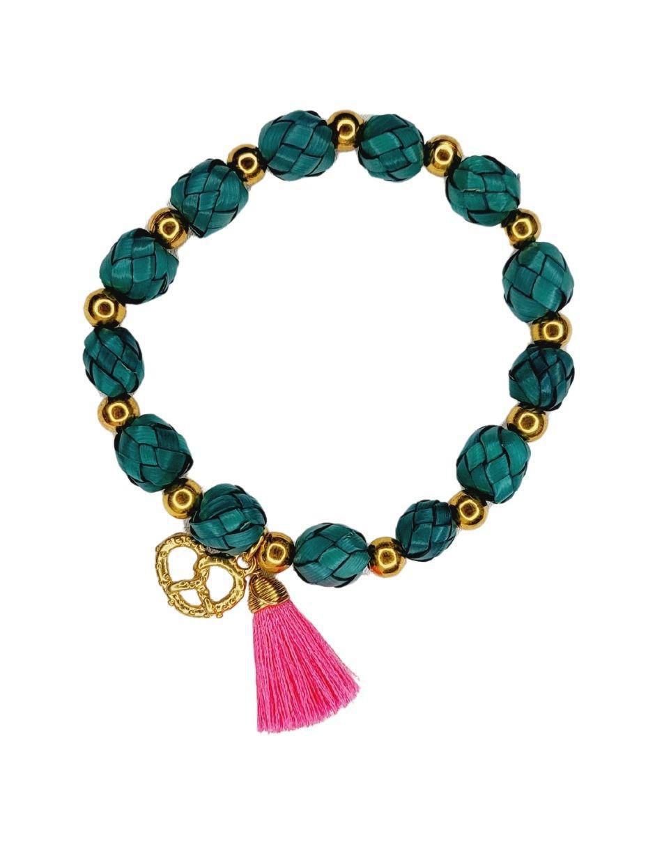 Pulsera Palma con acabado esmaltado Pulsera Palma con acabado esmaltado