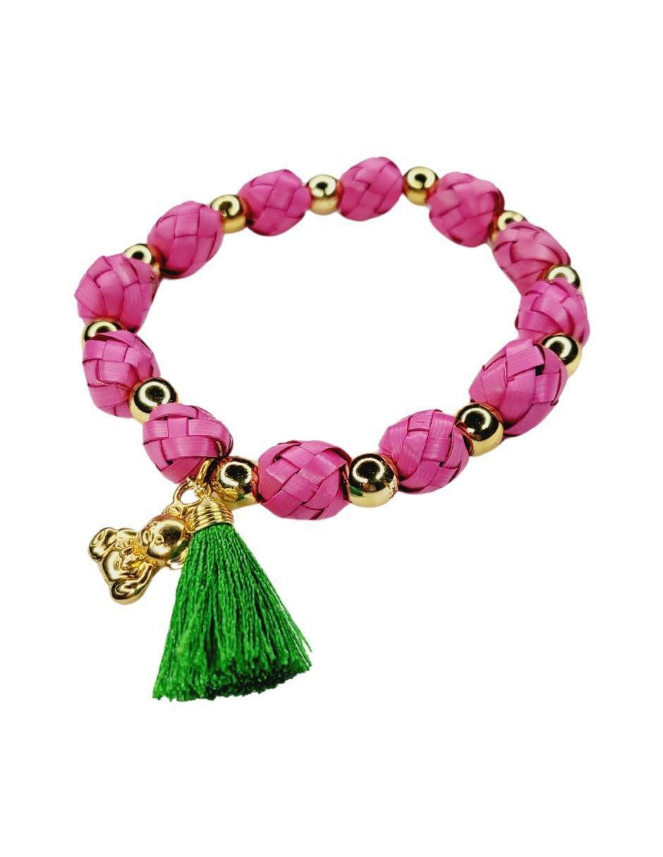 Pulsera maria rayuela "de" palma sin kilataje palma "con acabado" esmaltado