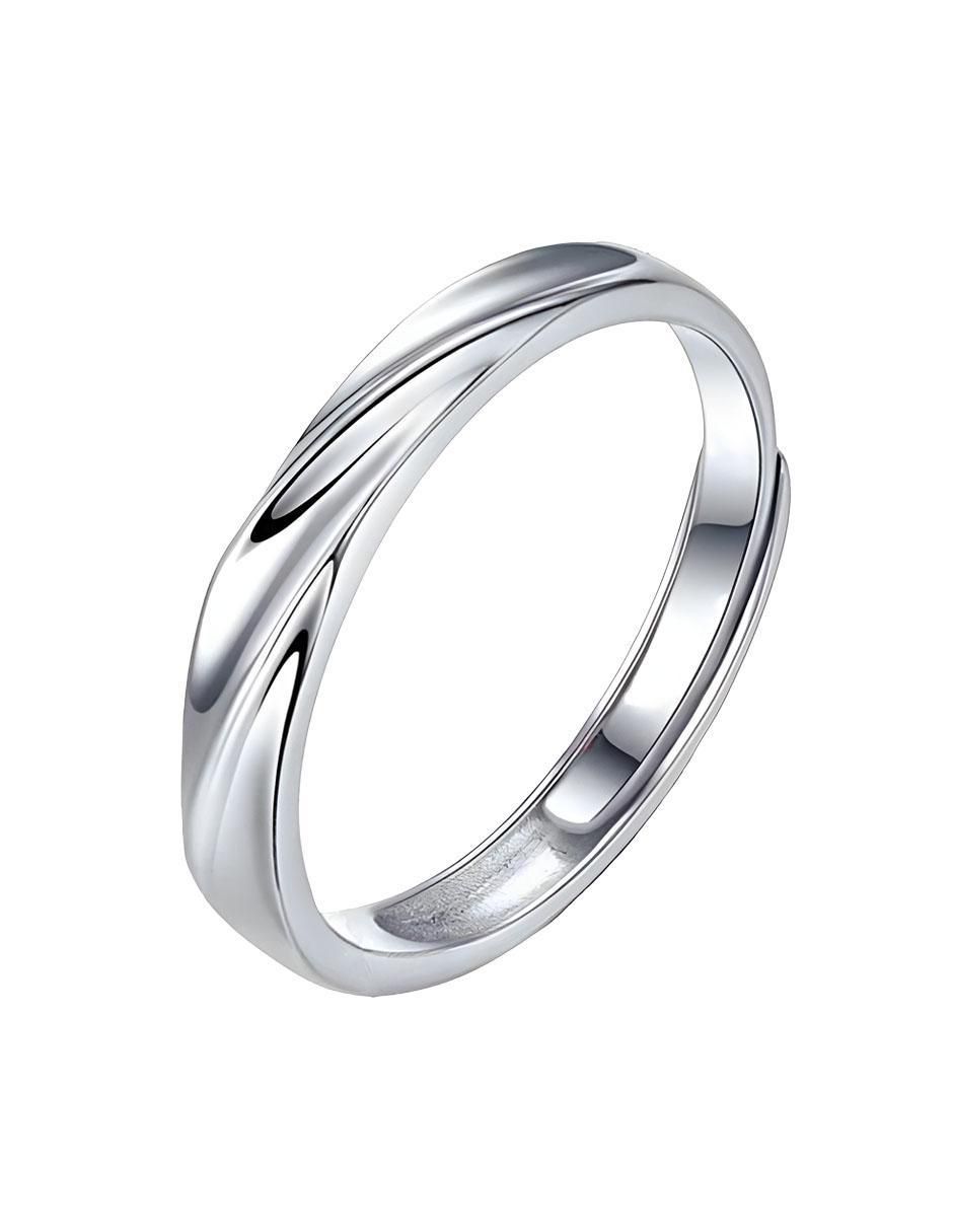 Set anillo P 925 de plata piedra lunar brillante 3