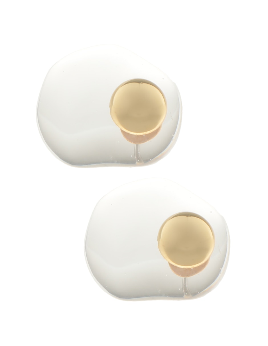 Aretes con acabado brillante