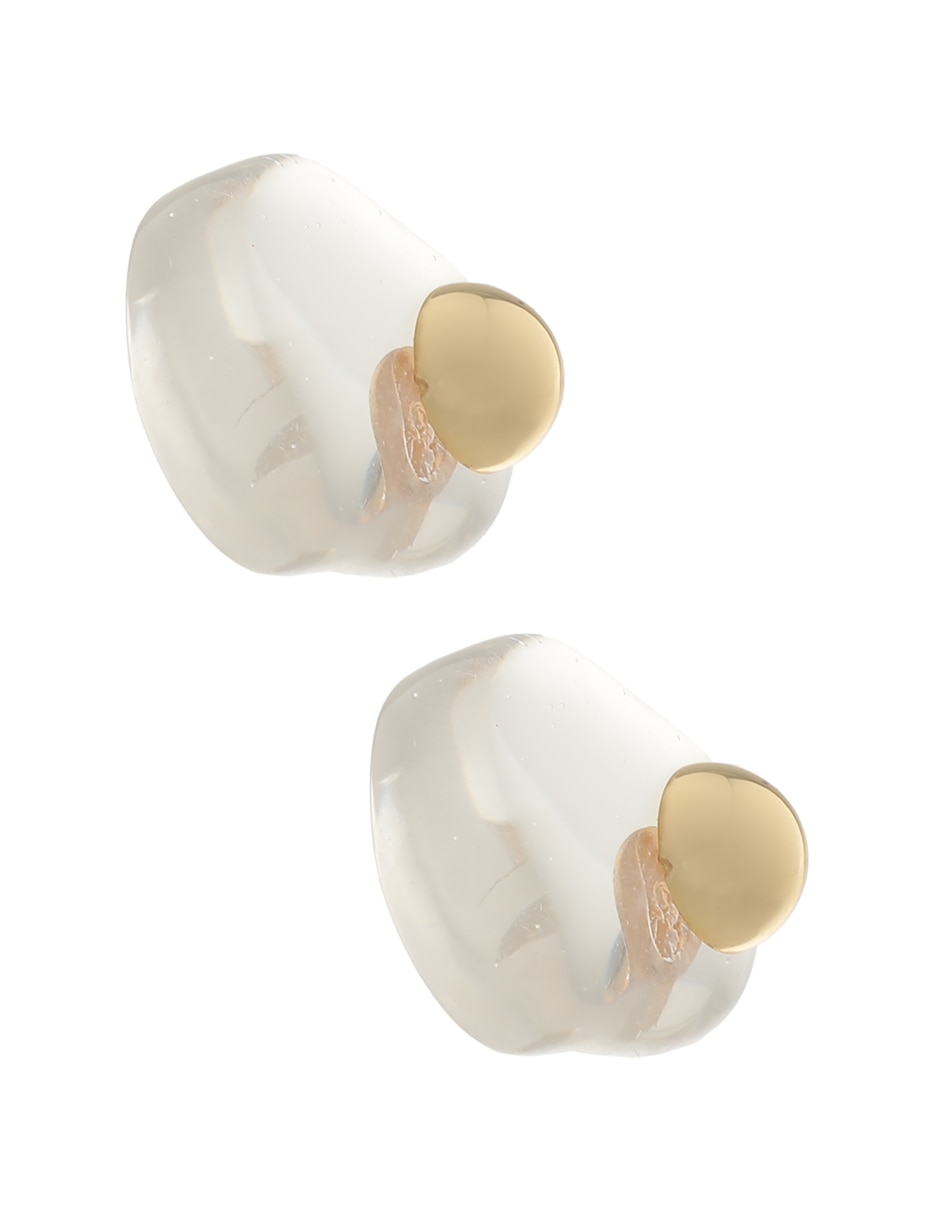 Aretes con acabado brillante 2