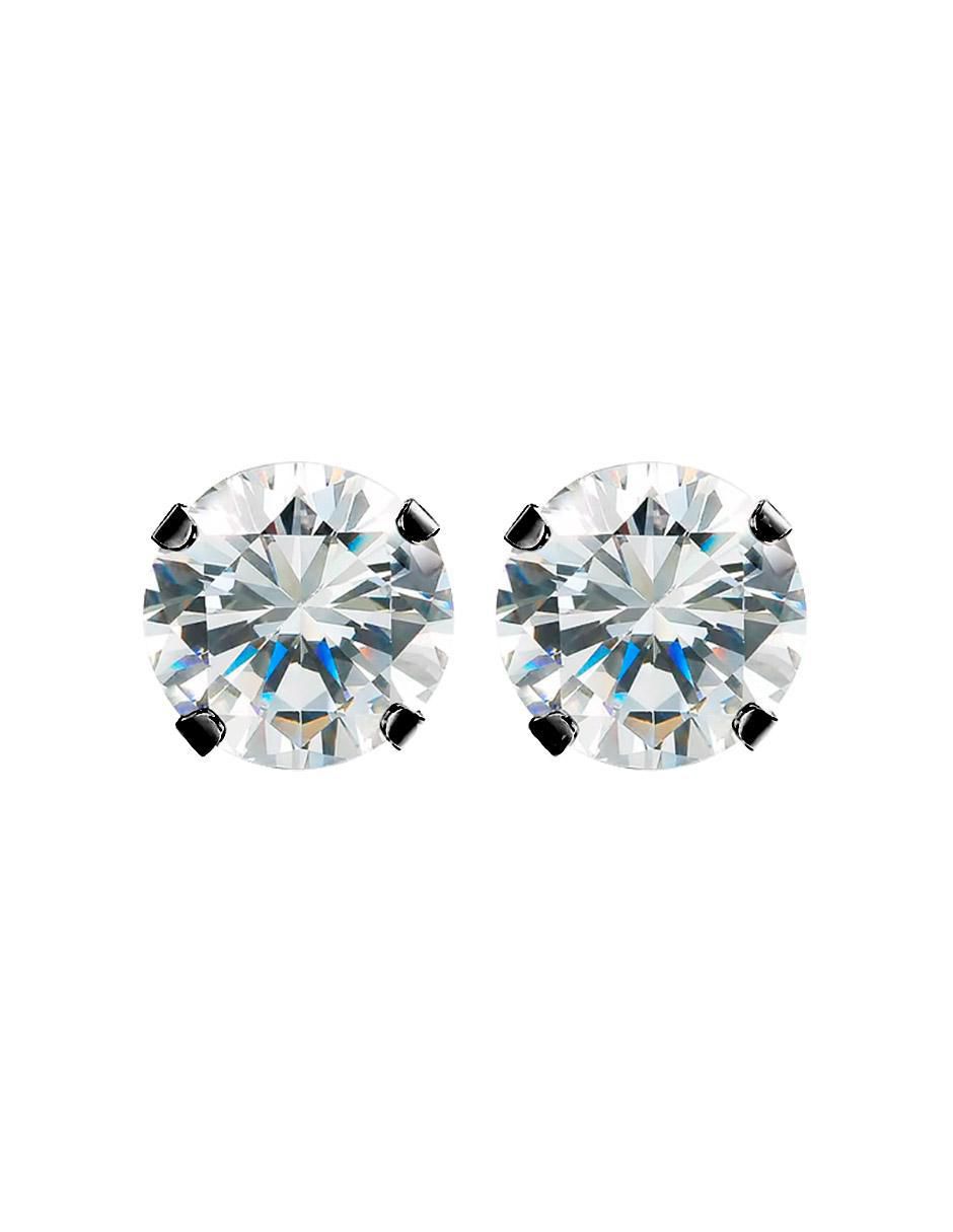 Broqueles circulares con acabado lustre zirconia