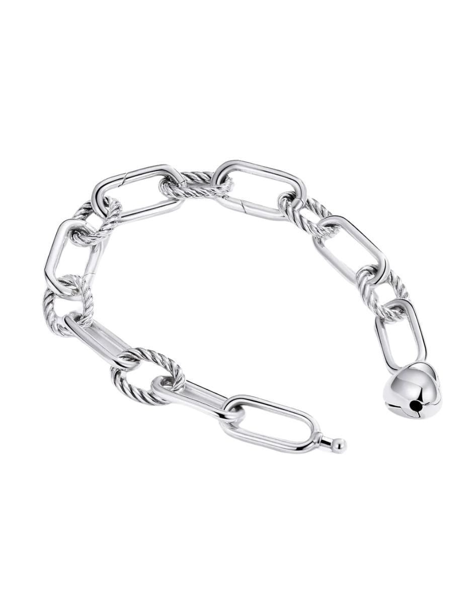 Pulsera de plata P 925 Beauty con acabado pulido 7