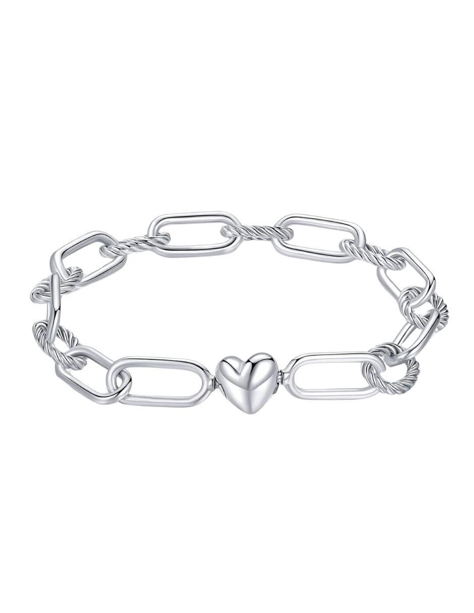 Pulsera de plata P 925 Beauty con acabado pulido