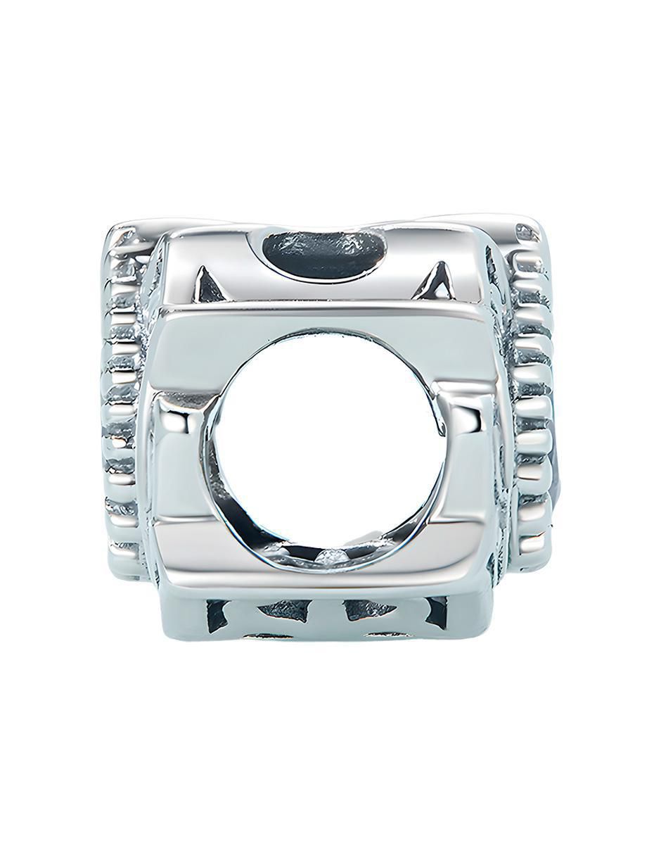 Charm de flor de loto Collection de plata P 925 zirconia 2