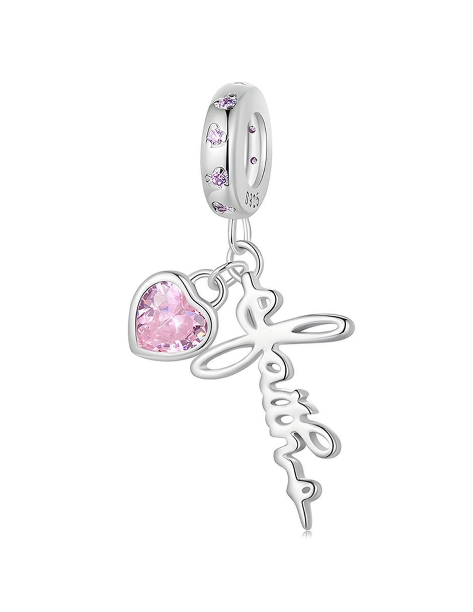 Charm de corazón Collection de plata P 925 zirconia Charm de corazón Collection de plata P 925 zirconia