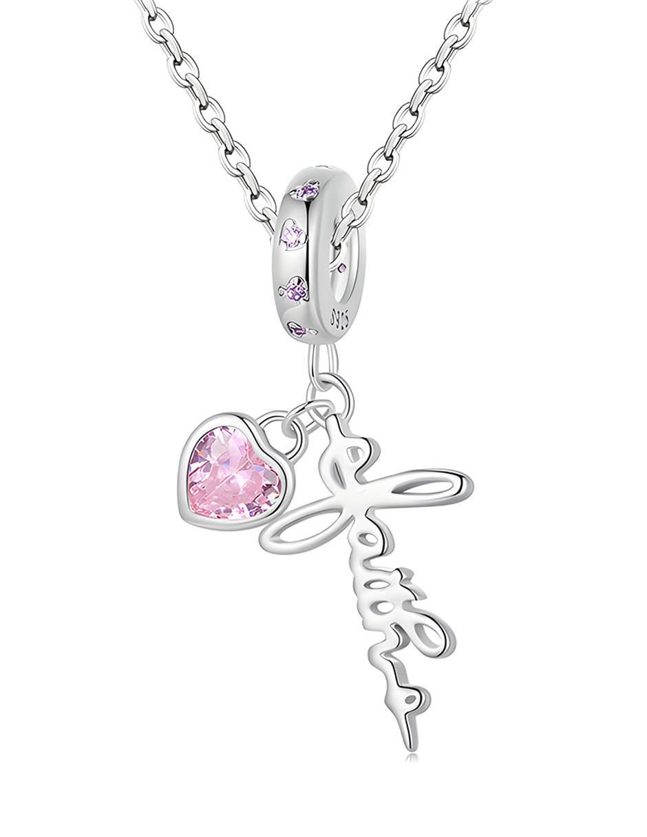 Charm de corazón Collection de plata P 925 zirconia 2