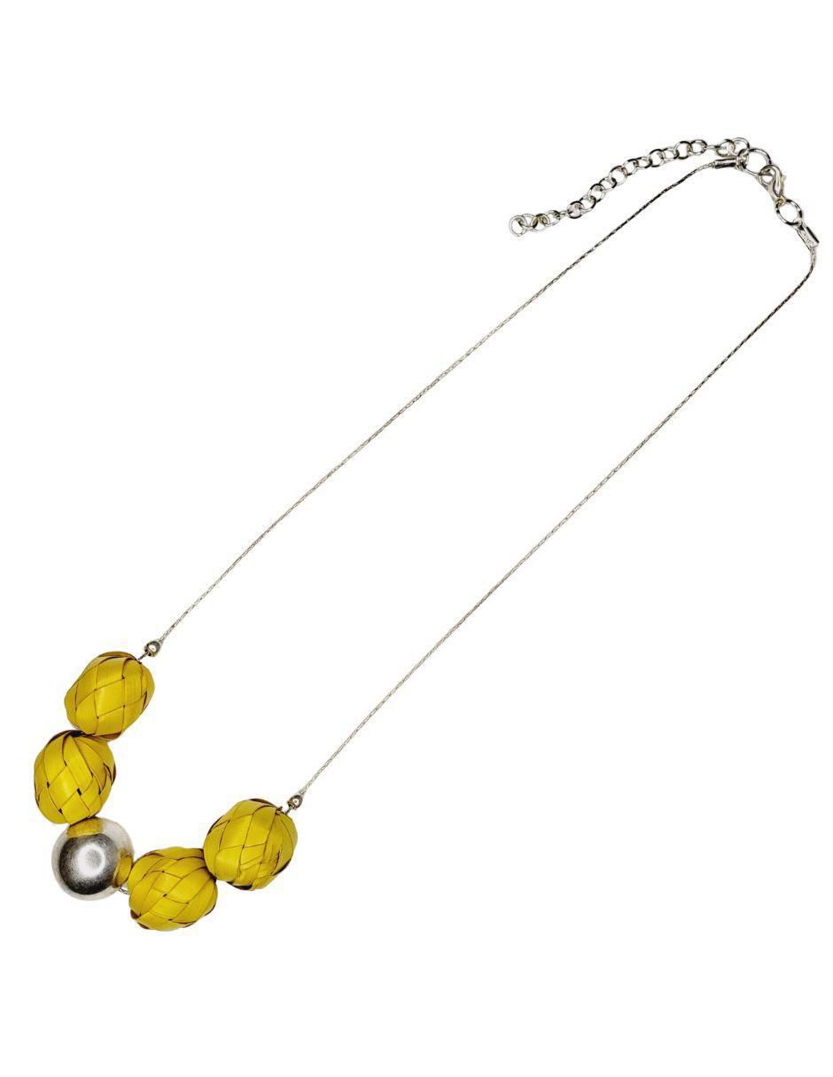 Collar "de (si aplica)" ninguna maria rayuela palma "de" plata p 925