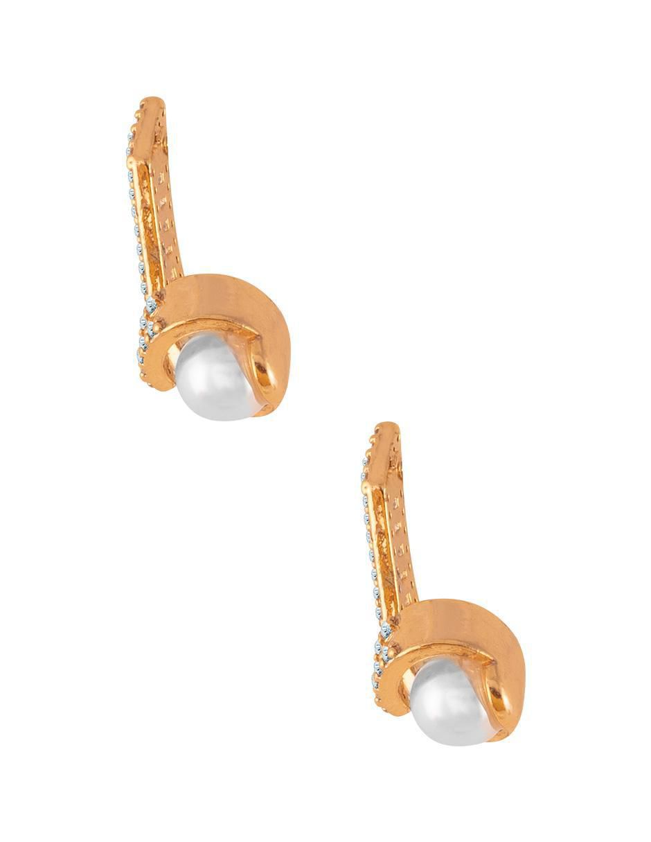 Aretes con acabado pavé zirconia 4