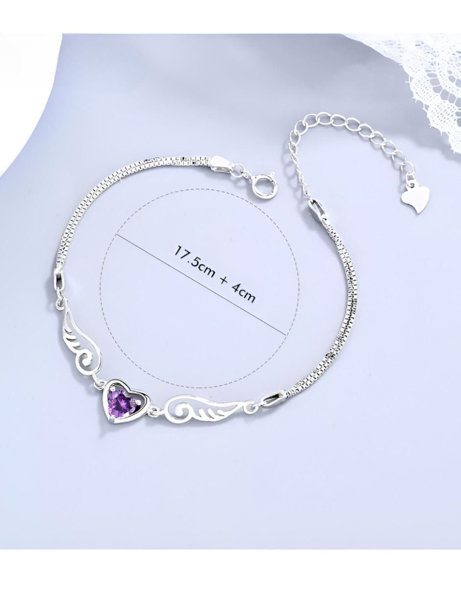 Pulsera de plata P 925 con acabado pavé 4