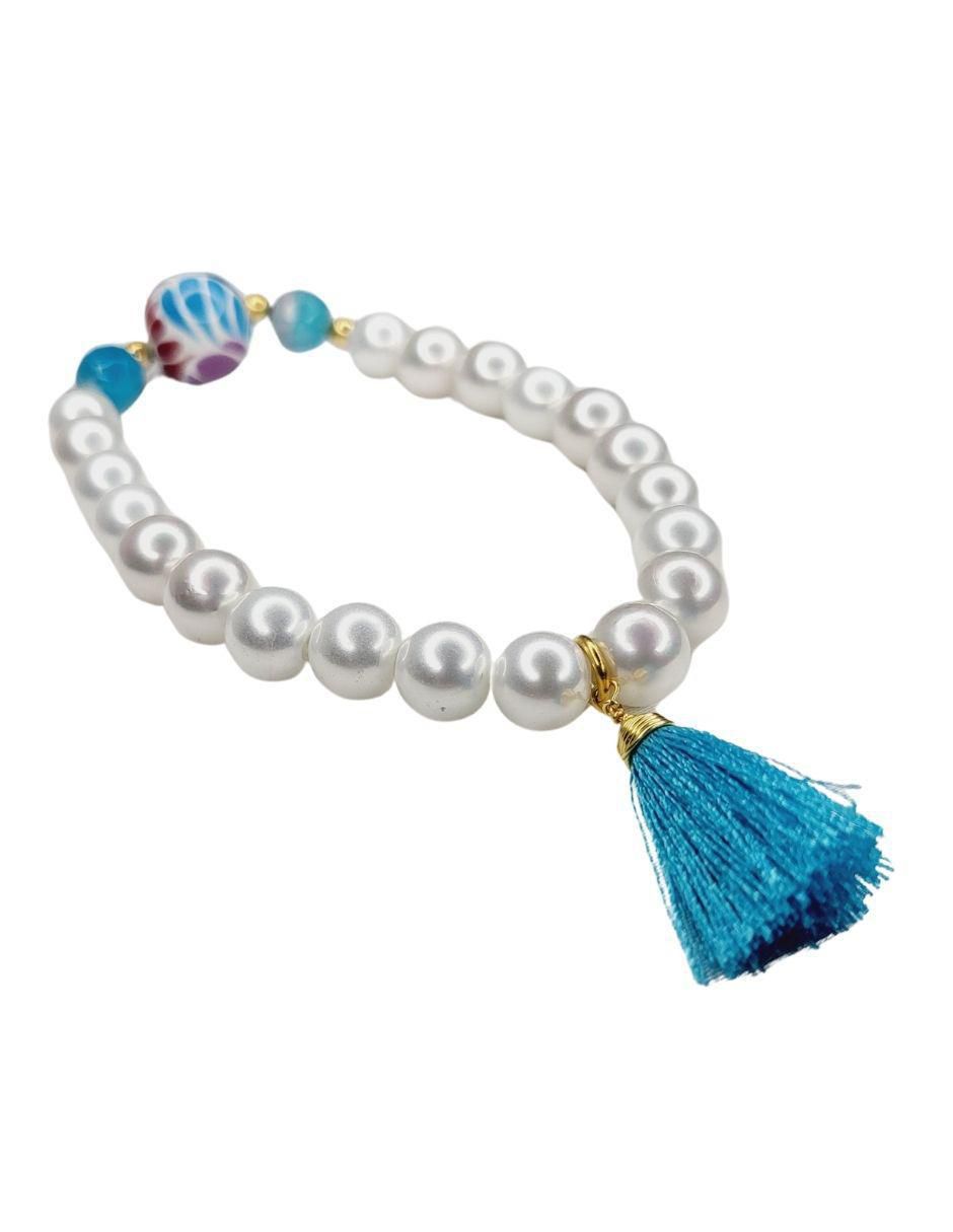 Pulsera Talavera con acabado esmaltado 2