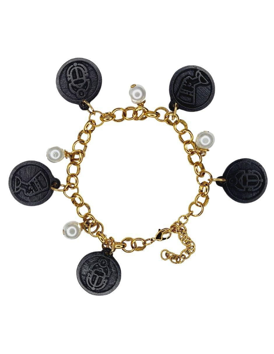 Pulsera con acabado chapa de oro Pulsera con acabado chapa de oro