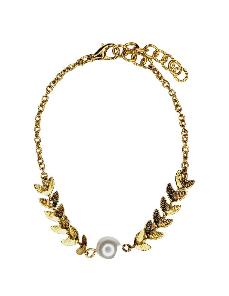 Pulsera con acabado chapa de oro Pulsera con acabado chapa de oro
