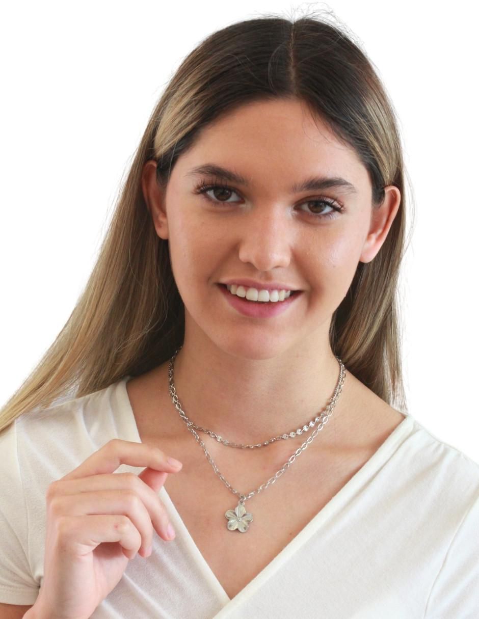 Collar de flor 3